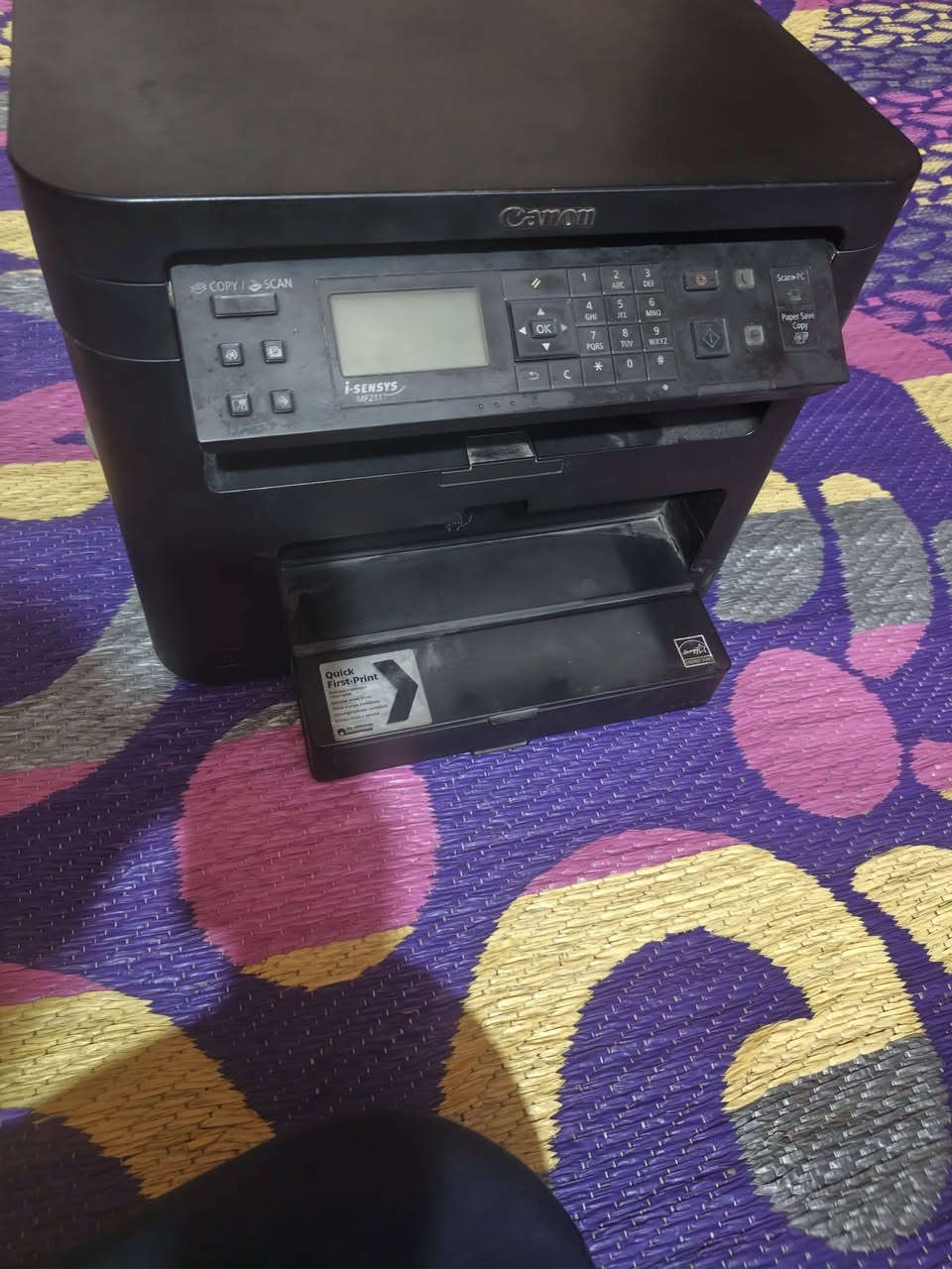 طابعه أبيض أسود كانون سعر 150الف و بي مجال العنوان بغداد مدينة الصدر   للاستفسار الاتصال رقم موبايل *********** واستاب فقط
