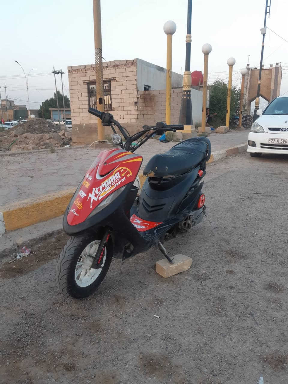 السلام عليكم ماكس عدله للبيع مكينه لا دخانه ولا تنقيص كهربائيات كله شغاله لايت عالي ناصي رماش سكنات نشره جوه دراجه نكره سلف بكل وقت كابريتر جديد كفرات موشمه دراجه جاهزه ع اخر حبايه شراي بي خير ويدلل  سعر (400) 
مكاني غراف الشراي يتصل ***********
