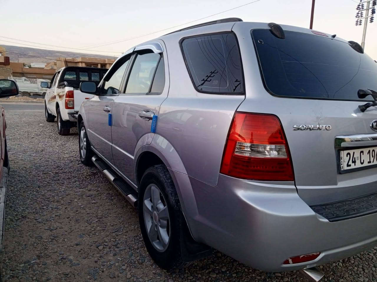 كيا سيرنتو موديل 2007 السياره بدون صبغ  تفاصيل السياره  توصل ***********
عنوان معرض سنجار شارع عام معرض الأمير @الجميع  سعدون هاشم الاعرجي صادق هاشم الأعرجي
