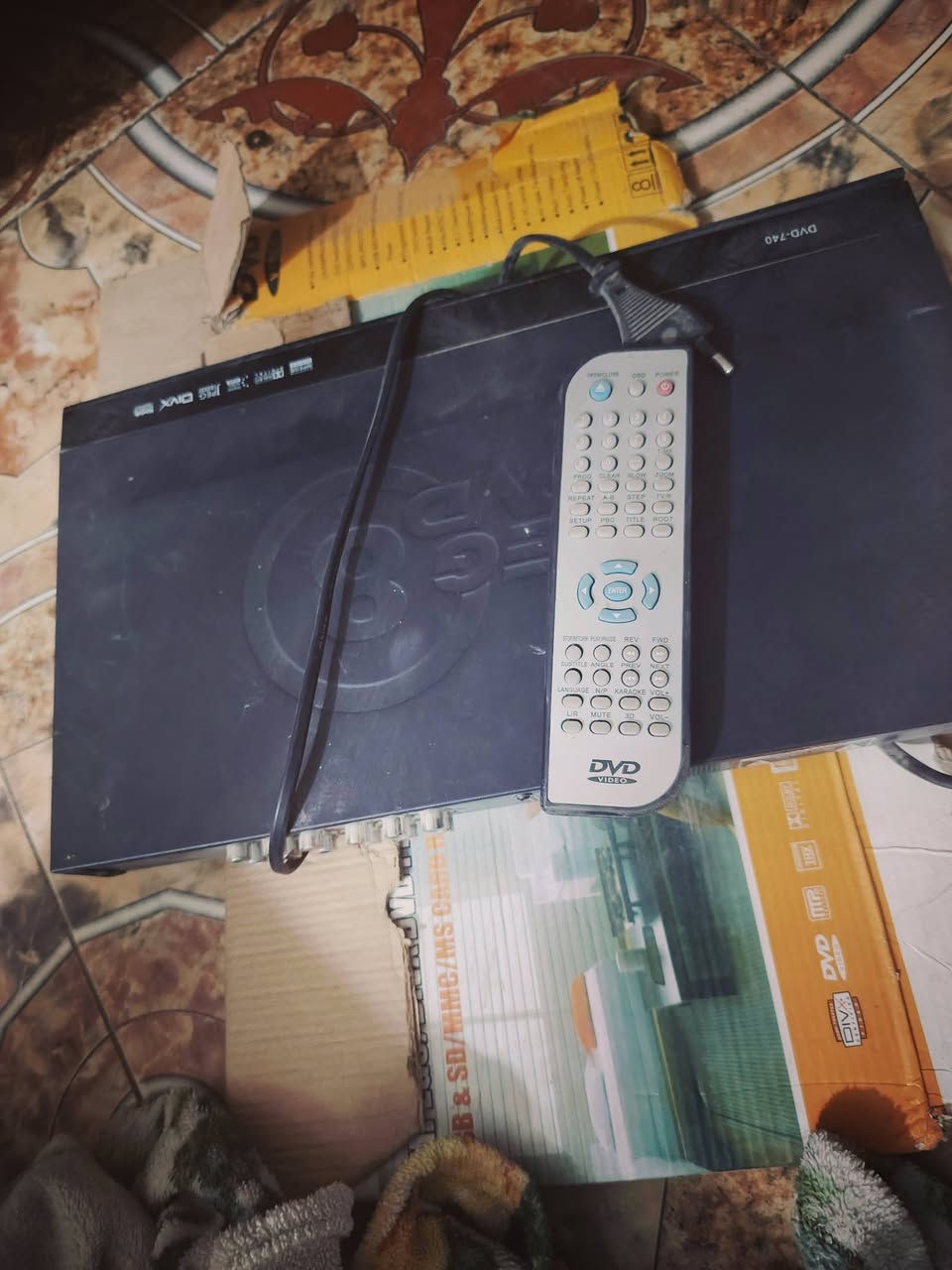تلفزيون كسر باكيت • نضيف • ديفيدي شغال