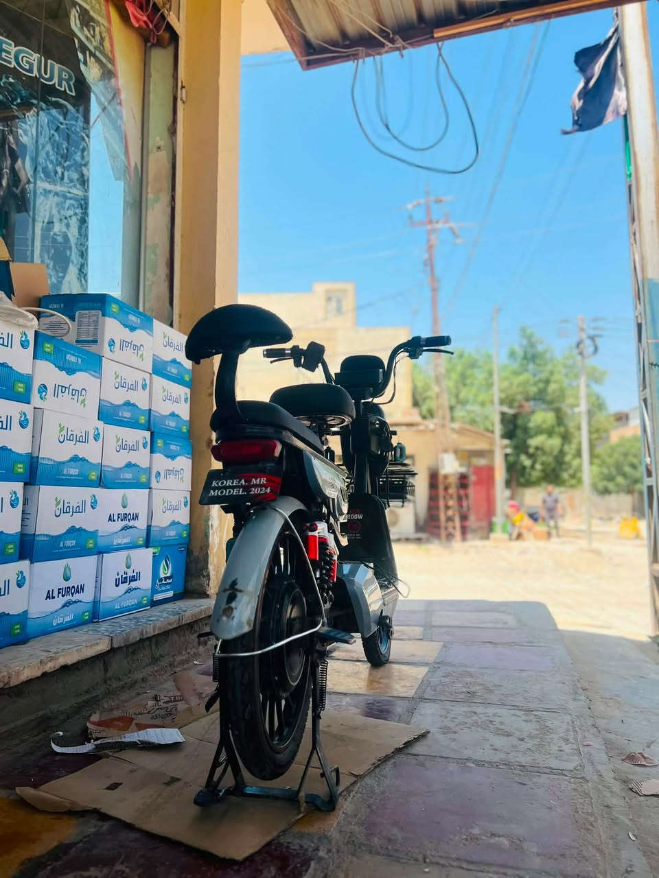 سلام عليكم عندي دراجه شحن  فول عل اخير شويه دراجه بيه كم نقص. بسيط فقط وسعر 250 وبيه مجال ❤️*********** مكاني أبو حله شارع 60

