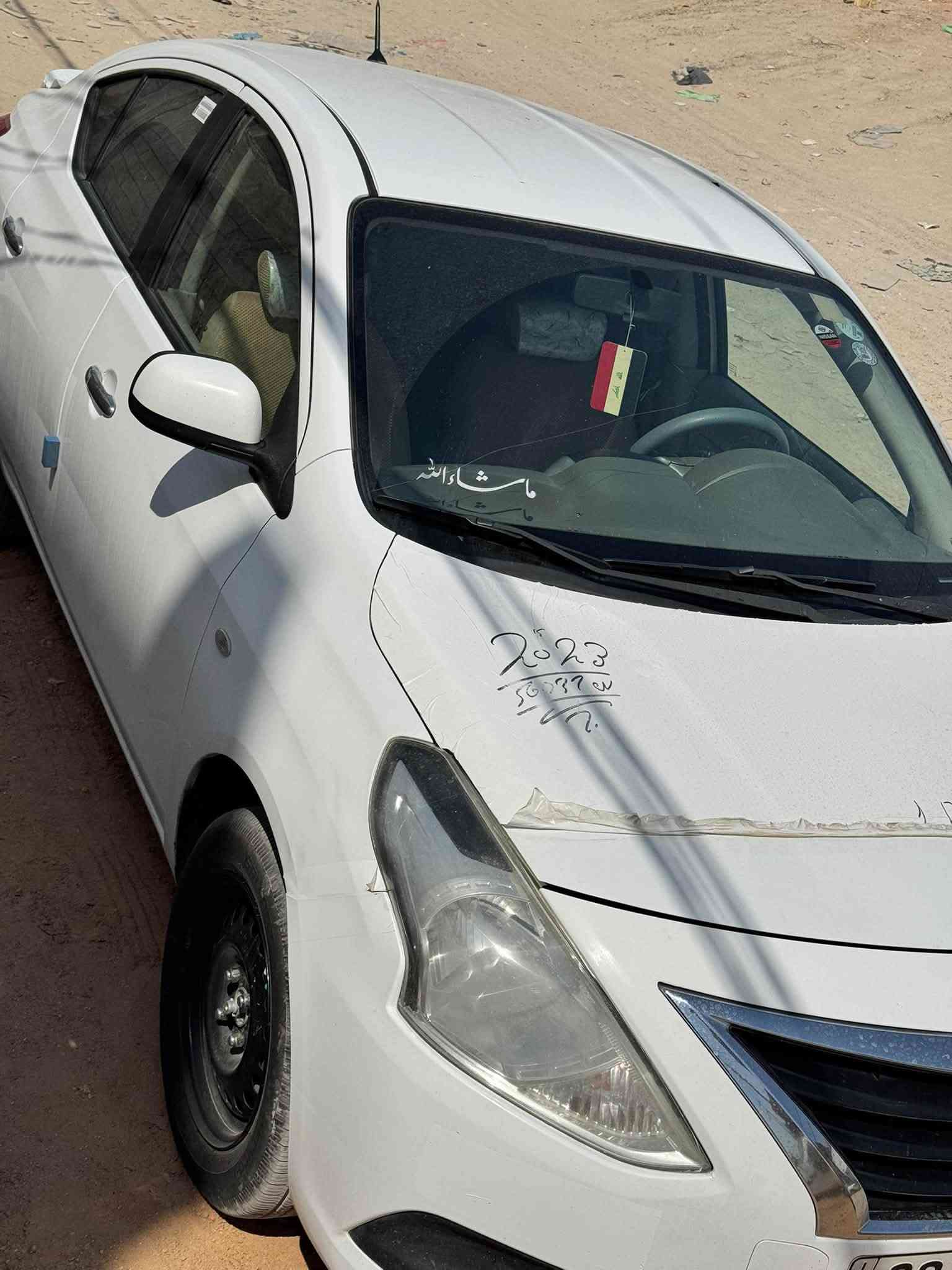 السلام عليكم
نيسان سني هندي موديل 2023 بيها قطعه تبديل جاملغ امامي 
بارد كد شبر جاملغ عكس سائق ماشيه 73 الف كفاله كير ومكينه وحداديه وتخم تاير جديد دوشمة ارضية وكشنات 
السيارة حلوه ونضيفه ماعايزه شي أبدا باسم شركة مضمون وكالة او تحويل
مكاني النجف الأشرف 
السعر (104 بيها مجال بسيط) 
***********
