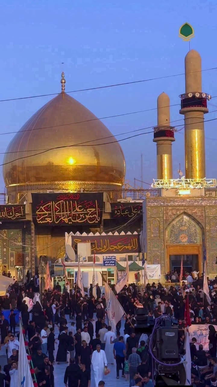ياالله 🙏 تعلن حملتنا حمله العقيله زينب(ع)يوم السبت
إلى سامراء المقدسه🕌📿وسيد محمد ابن الامام علي الهادي(ع)🕌📿وإبراهيم ابن مالك الاشتر🕌📿الانطلاق بعد صلاة الضهر الساعه١٢:٣٠ونص🕧🧿✅مكان التجمع الشعله الأولى جامع الإمام علي ع والشعله ام نجم شارع الأمين حسينيه الصديقه الطاهرة للحجز والاستفسار مفتوح 🔙📞***********الاتصال📞***********الاتصال

هاذ واتساب🔙📲***********واتساب✅ @الجميع
