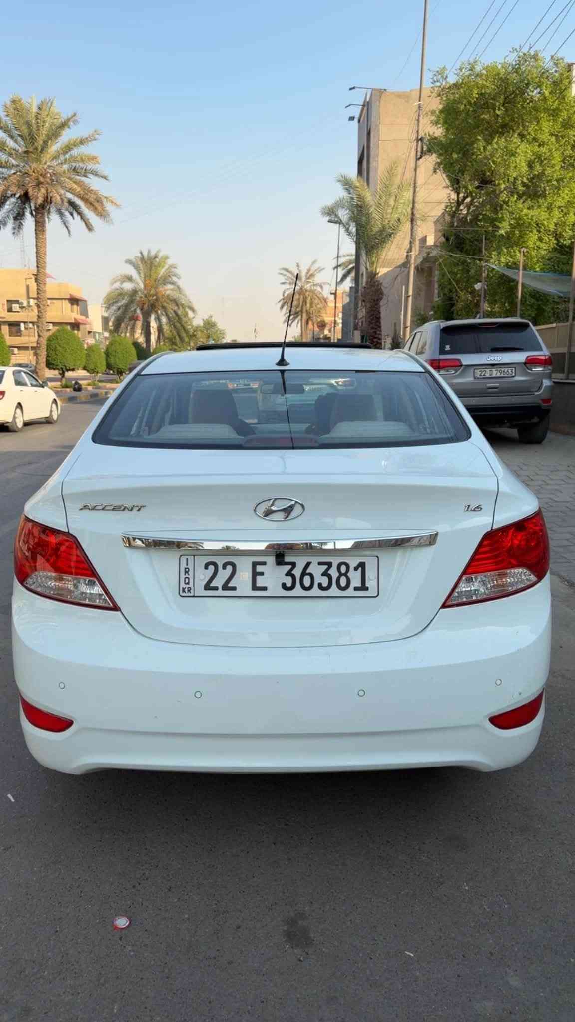 سلام عليكم

للبيع هونداي أكسنت خليجي 

مكفوله من صبغ 
بيها سونار 
الموديل 2014

محرك 1600دوش 

تحكم ستيرن

أشاير بلمري

ماشيه 78

تبريد ثلج

السياره جاهزه من كل نواحي

سبير الشركه منازل كتلوكات شركه موجوده

استلام من شركه

رقم اربيل باسمي

السعر 100بي مجال بسيط

العنوان بغداد شارع فلسطين 

📞***********
