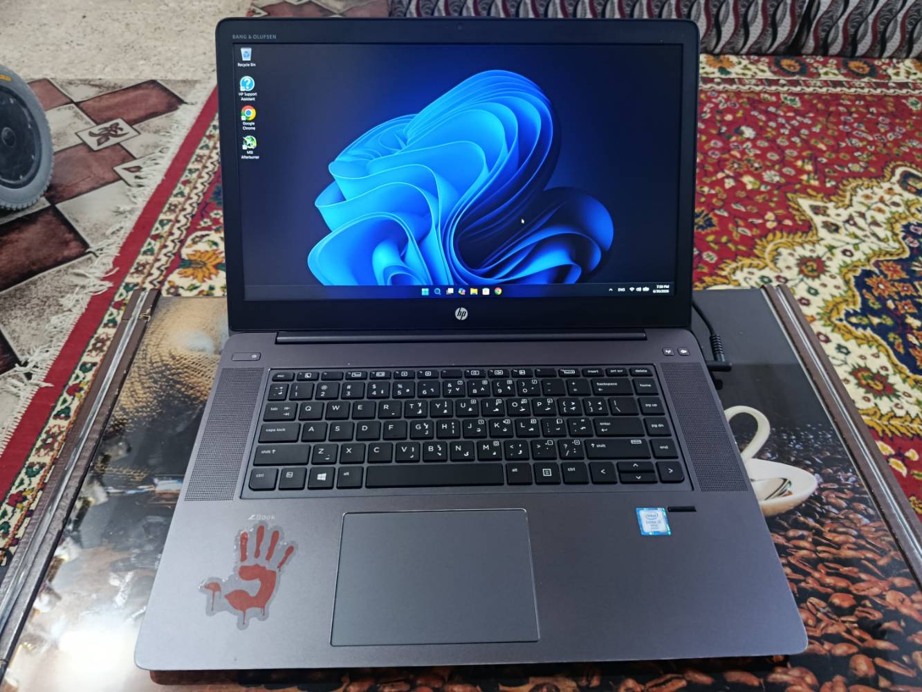 كرت Quadro M1000M • ١٦ جيجا رام • بطارية تحتاج تبديل
