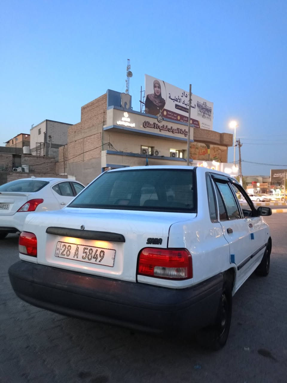 سلام عليكم بيع مستعجل سعرها 24$وبيها مجال حك الجيه
سايبه 2011 سنويه لل30رقم مميز نجف انكليزي مداور ثاني يوم محرك كير حداديه شواصي كلها جاهزه السياره ماعايزها برغي سياره بيها جاملغ مبدل وبيها شويه شخوط خفيفه المكان نجف
للاستفسار ***********
