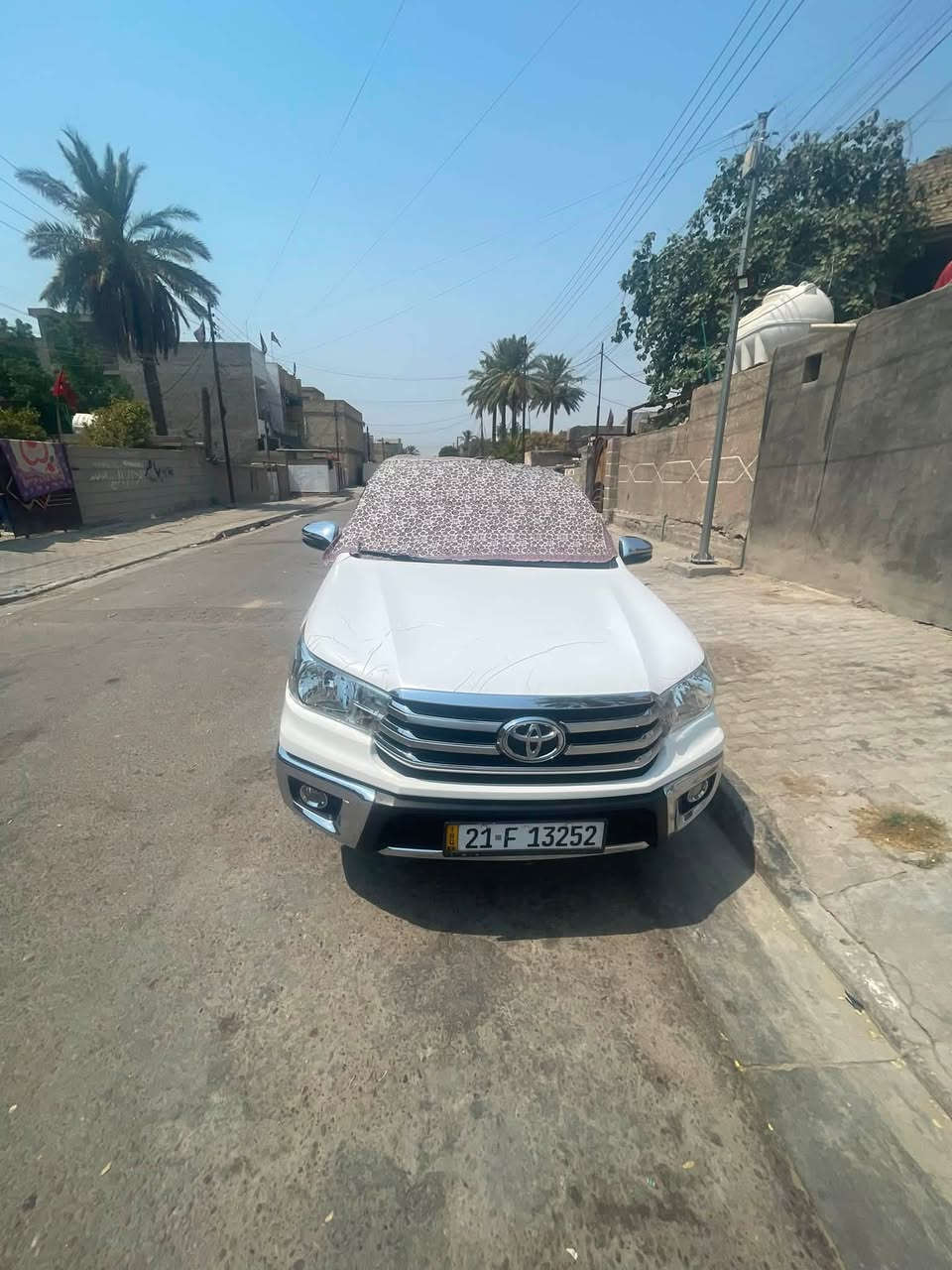أسلام عليكم
تيوتا بيك اب ناصي 2018 مكفول كفاله عام فقط شبر بارد 
سياره خير من الله ماشيه ١١٧ ما ناقصه شي دوشمه كامله سياره جاهز رقم شمالي سليمانيه بأسمي 
المكان بغداد جسر ديالى القديم 
السعر 244وبيه مجال حك الجيه 
اتصال ***********
***********
