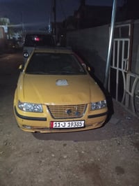 سمند موديل 2010 رقم نكليزي مكفوله من ضربه مكينه مضبوطه العنوان بغداد م...