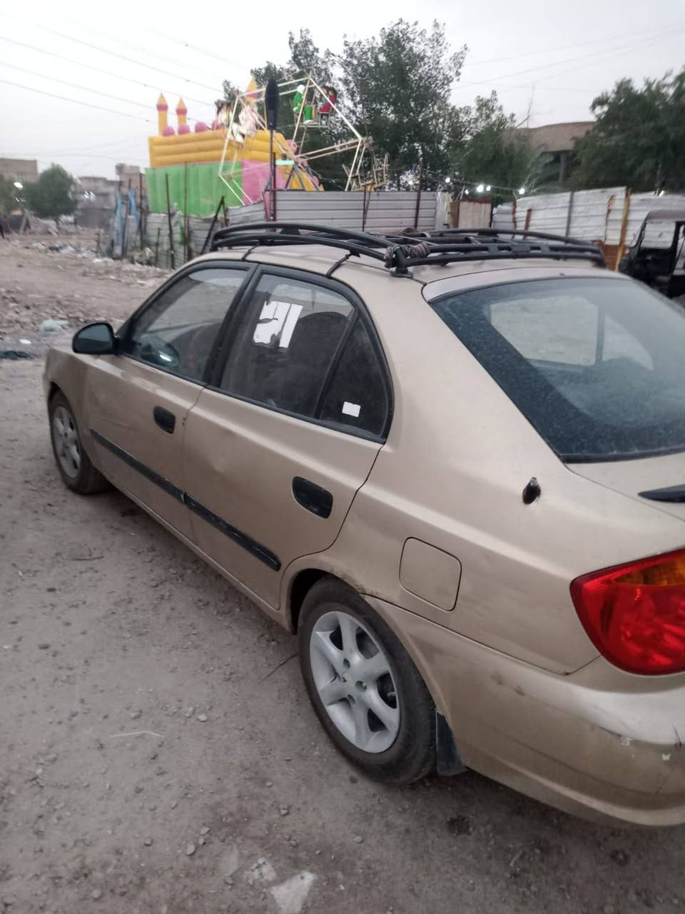 السلام عليكم للبيع سيارة اكسنت موديل ٢٠٠٣ مكينة مكفول كير مكفول تبريد ثلج تخم تاير جديد مكان بغداد حي اور ام الكبر والغزلان السعر ٣٠ ورقة وبيهة مجال الرقم ***********
