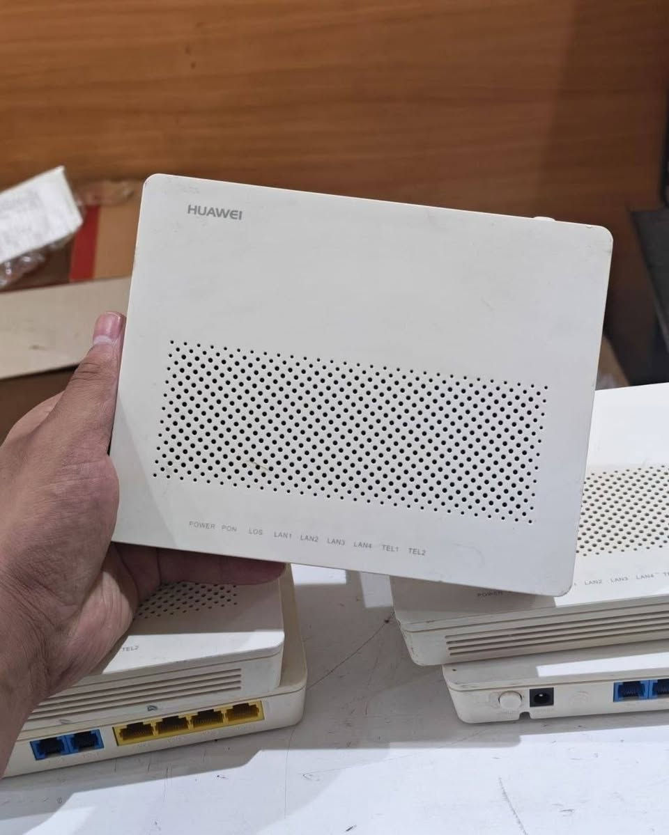 اونيوا ايبون ميكا 100،10 نظافة90بالمية ضمان شهر استبدال
Oun HUAWEI
مستخدم EPON
ONU 4PORT
10_100 
 وفحص كامل لضمان أعلى جودة 💯
✅ شرط ضمان على كل قطعة – ضمانك على أعلى مستو
💪 شوف بعينك كمية النظافة والأداء قبل ما تستلم… هالجهاز يعطيك استقرار وسرعة ما تتفوت!

سعر الجملة 4,500✨✨✨✨

للحجز والاستفسار مراسلة الواتساب  ***********
او مراسلة الصفحة 
يتوفر توصيل لجميع محافظات العراق 
قناة التليكرام https://t.me/rtyxxg
