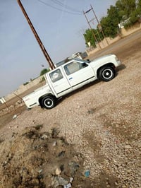 نيسان للبيع موديل 93 رقم قادسيه سنويه 2027 سياره حداديه ومكينه واكسن خ...