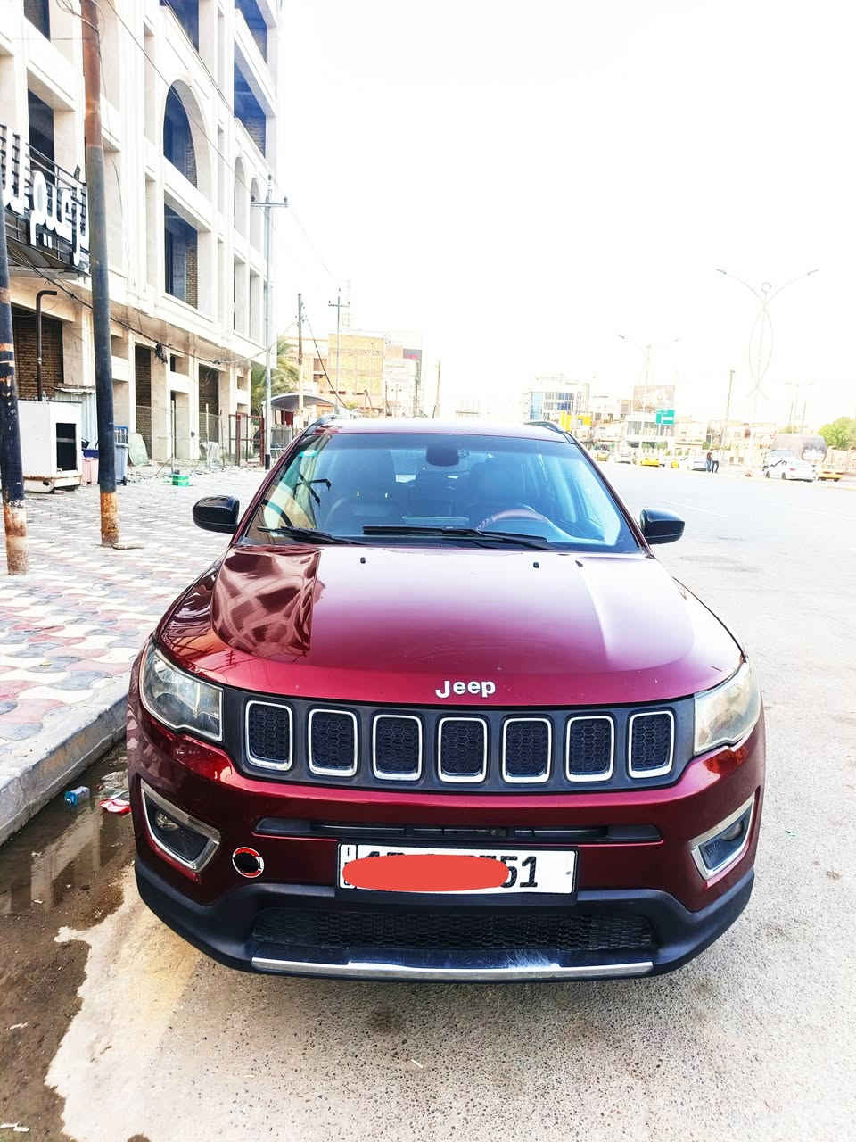 جيب كومباس LIMITED
لون كرزي
الموديل : 2023
حجم المحرك : 4 سلندر 2400
عداد المسافه : 46 الف mill
الضرر : جاملغ و بنيد صبغ بدون دواخل 
المواصفات .. بصمة تشغيل وابواب 
تحديد مسار - مقاعد جلد - فور ويل
تبريد قطعتين - لايت زينون - اوتو ستوب
سايد بريك كهرباء - مثبت سرعه 
شاشة كار بلي - كامره خلفيه 
السياره جدا نضيفه وجاهزه بدون نقص
تخم تاير جديد
بطاريه جديده
السعر 135
***********وات ساب

