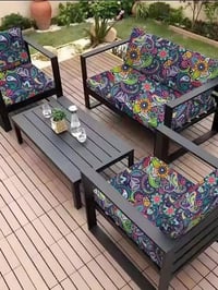 حدادة الاسد الذهبي   تصميم  جلسات اثاث حديد  قنفات وكراسي وطبلات  باشك...