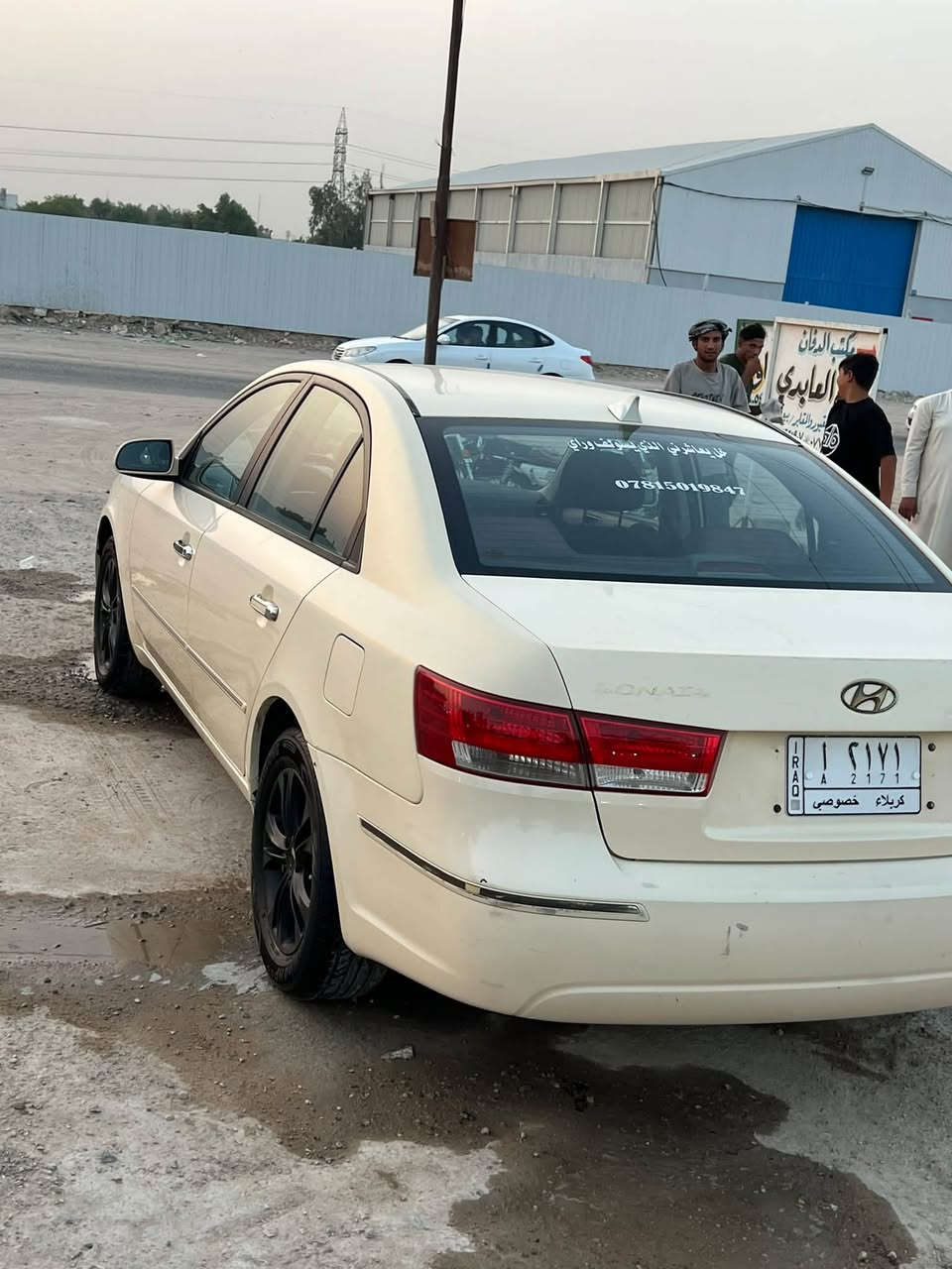 سوناته مديل ٩رقم كربلا سياره بسمي تحويل مباشر العوان كربلا قرب السايلو سعر السياره 85.   رقمي ***********
