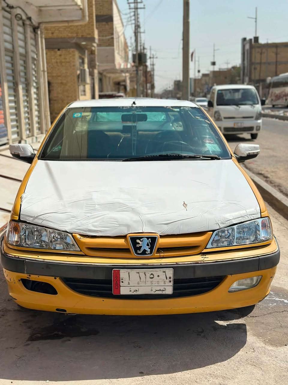 بيجو بارص 2016 مصفره هيئه وغرامات تبريد ثلج حداديه جديده تخم تاير وكما موضح بالصور والفيديو السعر 35 وبيهه مجال حك الجيه ***********فقط اتصال مابيه واتساب 
🔺العنوان الناصريه المركز
