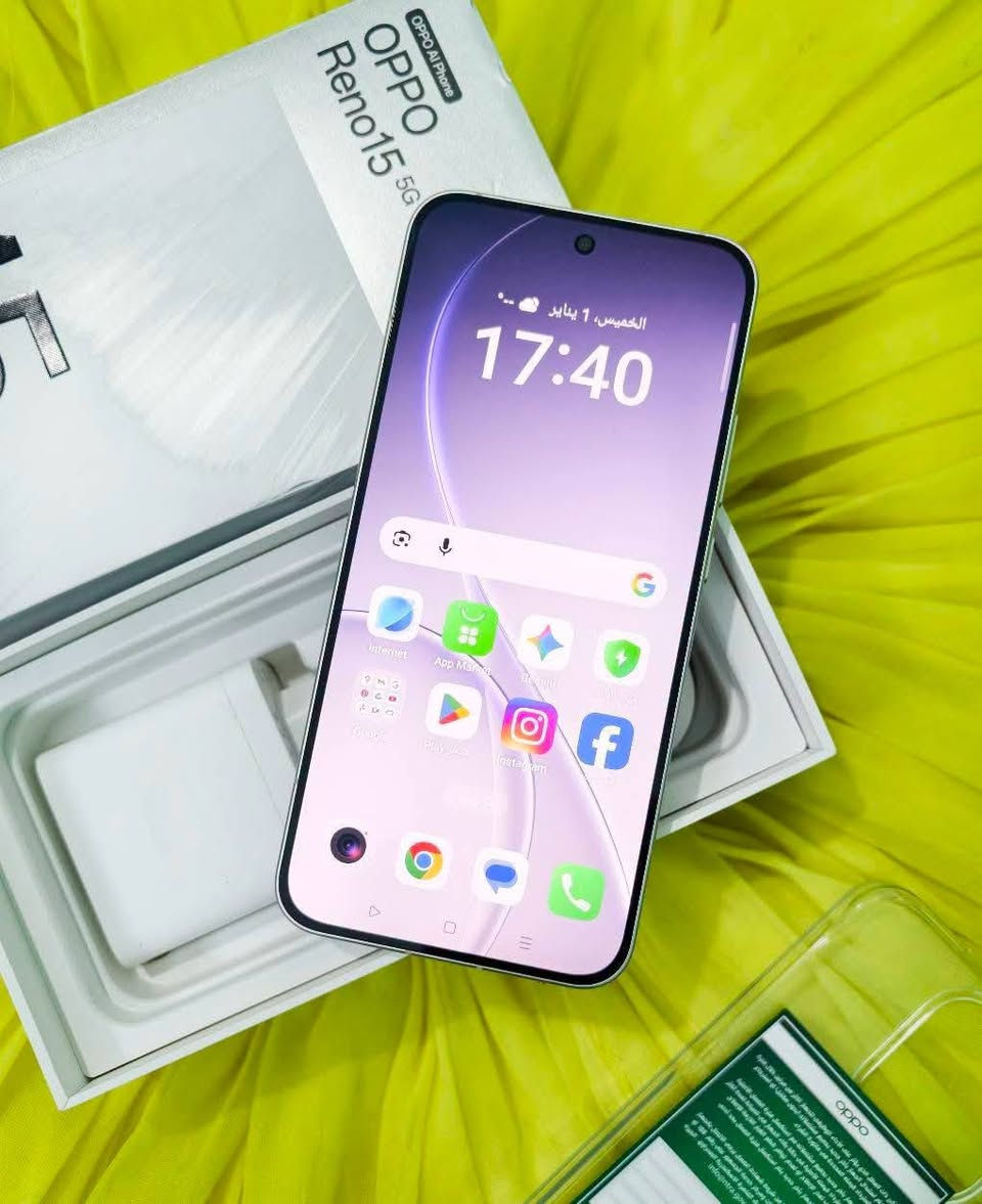 السلام عليكم oppo reno 15 g5 ذاكره 512 عشوائيه 24 معالج قوي جهاز غني عن التعريف تصوير القمر بوضوح غراضه كامله نضافه١٠٠ مكفول من كلشي اقوه شي يشغله بالألعاب للبيع ب ٧٥٠ قفل مكاني نجف للاستفسار ***********
