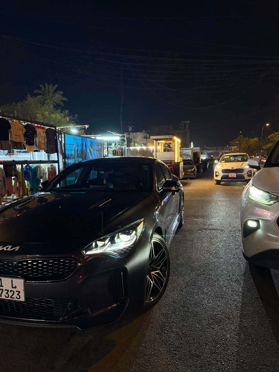 السلام عليكم كيا ستنكر موديل2023/GT2
تخم تاير وباتري  جديد وأدامه كامله

محرك: V6 توين تيربو

المواصفات : فول 1/1 

مواصفات هواي لاتعد ولاتحصى معروفه بال gt2

5وضعيات قياده

(Eco+comfort+sport+smart+costm)

 نظام داتا شو(يعرض السرعة وباقي تفاصيل السيارة على الجامة مقابيل السايق)

تشغيل عن بعد 

رادارات جانبيه 

رادارات امامي وخلفي 

رادارات بالمري ونقطه عمياء 

كاميرا 

دخول ذكي اربع ابواب 

لدات ترحيب جميع الابواب وترحيب باللد النهاري

رادار للفرمله التلقائيه

نظام صوتي 

نظام ملاحه navigation 

نظام auto hold 

نظام auto stop

ماسحات متحسسه للمطر 

شاشه تحتوي ابل كار بلي واندرويد اوتو وعلى كافة المعلومات والتحكمات 

هيدروليك متكيف في وضعية القياده الرياضيه 

بانوراما 

بريكات بريمبو اربعه بستم

كشنات جلد مع خاصية التدفئه والتبريد

تحكمات كشن كهربائيه 

ستيرن كهرباء ذكي 

تبريد قطعتين تبريد منفصل مناخ كامل بدون اي نقص 

شفتات خلف المقود 

بصمة تشغيل

اضاءه ترحيبيه داخل المقابض 

كروس كونترول 

تحكم صوتي 

حجم العجلات 19 

نظام مانع انزلاق وabs 

مري شفط واشاير بالمري 

لدات اناره مخفيه داخليه بالدشبول مع امكانية تغيير الالوان

حساسات بالكشن

وبعد هواي مواصفات بيها 

حادثها مال امريكه جاملغ  + ربع الباب الخلفي عكس السايق صبغ فقط  

السياره مابيها اي نقص سيرفس كامل جديد من كل نواحي 

گير ومحرك خير من الله ومكفولات من اي شيء 

السعر 173 وبي مجال بسيط

للاستفسار  اكثر خاص اوالاتصال 

***********

مكاني بغداد القاهرة او الكريعات
