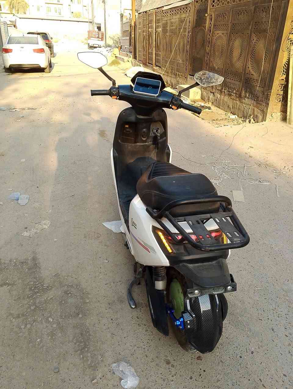 السلام عليكم
دراجه شحن للبيع 

السعر 600 وبيها مجال

بطاريات ع فحص

العنوان بغداد الدورة 
للتواصل ع رقم *********** بي واتساب
