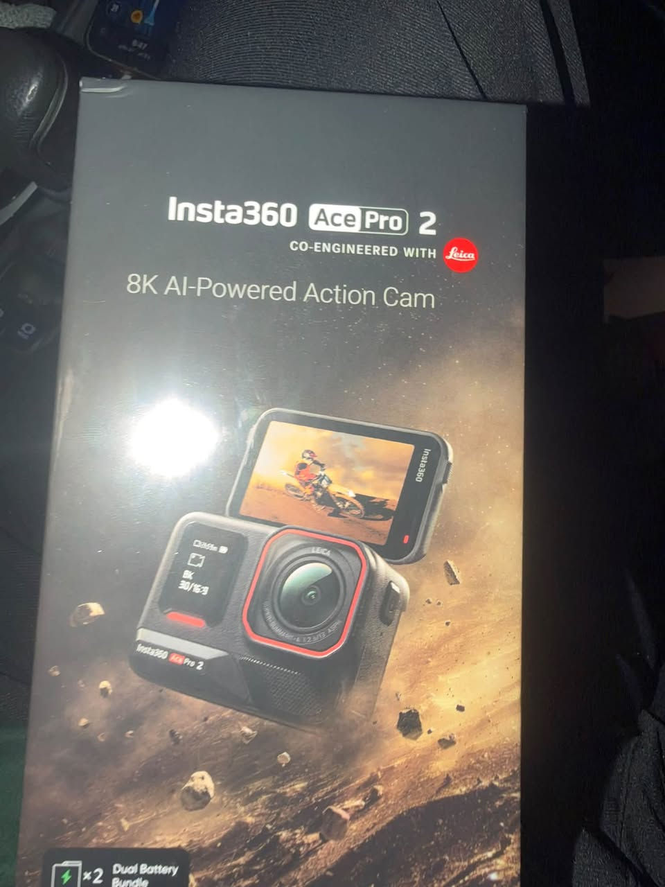 السلام عليكم اخوان انستا ace pro 2 استعمال يوم واحد فقط نضافه الف بل 100 كامل محقات تنطيك 8kحقيقي خرافيه لاصاحب الدراجات والمغامرات والسيارات مقاومه للماء حتى 10متر بسعر 475  عدم المفاوضه في السعر بدون احراج تفحص وتاخذ ماعندي توصيل عنواني الشعب حياكم الله باي وقت عذا رقم الواتس *********** وتددلون وحياكم الله ومن رخصه الادمن
