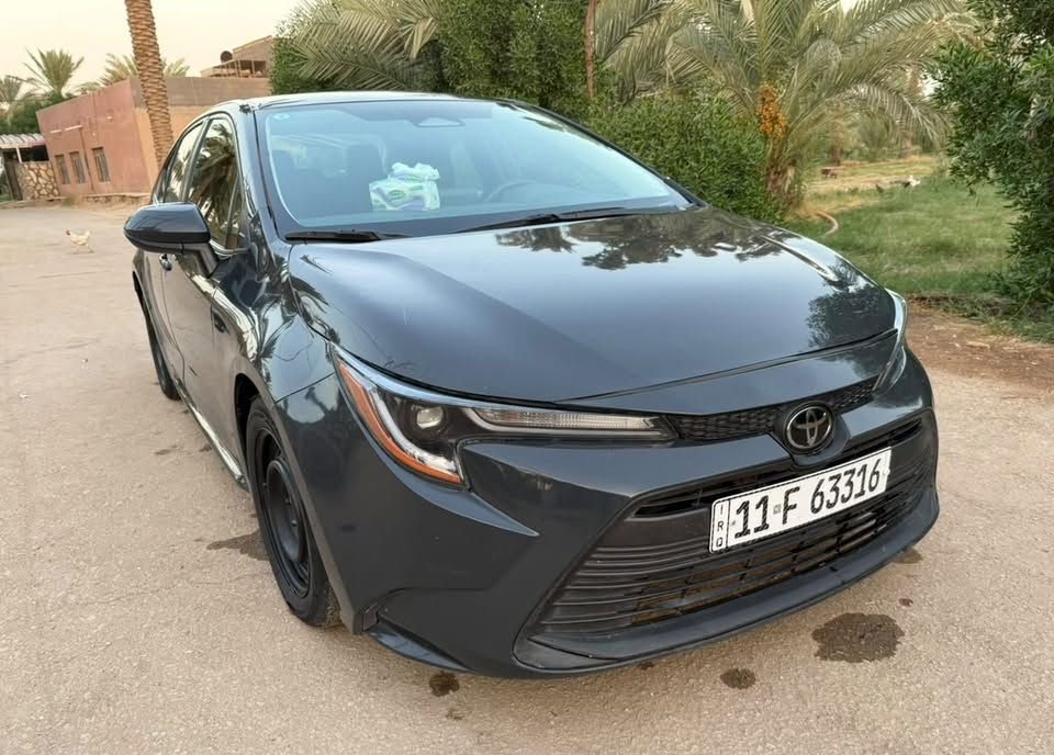 كورلا أمريكي موديل 2024 بانزين
موصفات LE
رقم بغداد صار شهر من رقمتهه 
ماشيه 50 
موصفات رادار كامره شاشه 
تحديد مسار
مكانهه حله 
سعر 125 وبيهه مجال 
***********
