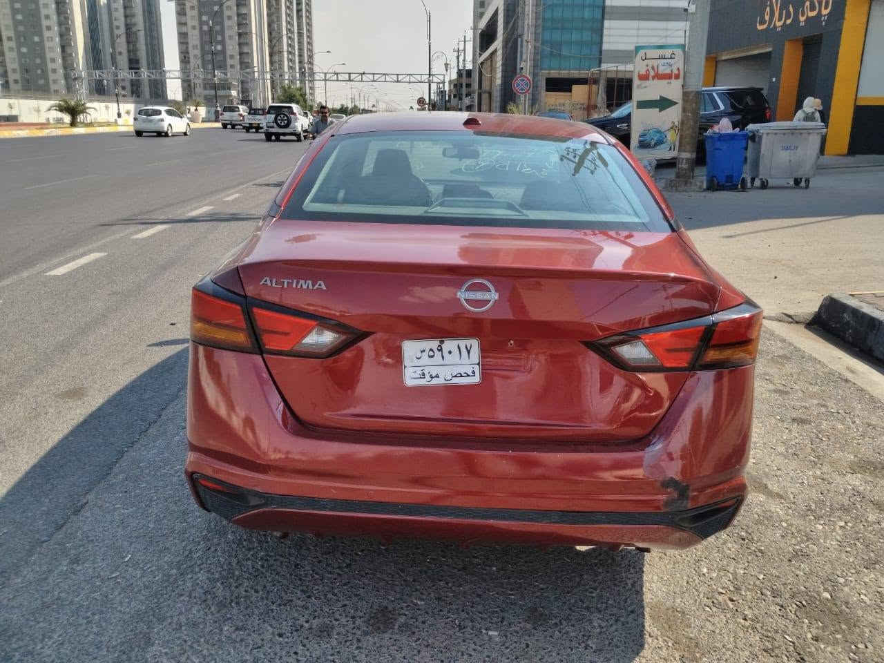 التيما SV • ٢٠٢٥ • حادث خلفي