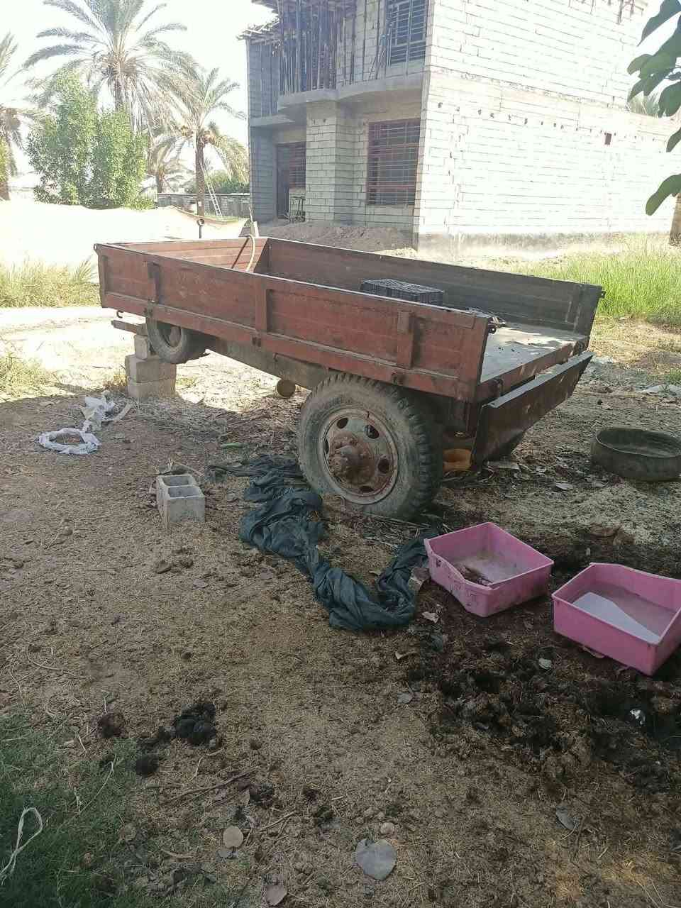 عربانه للبيع جاهزه للعمل 
كامله شاصي نظيف 
تايرات زينه جك شغال 
حصيره جديده 
مكاني ديالى خان بني سعد 
***********

