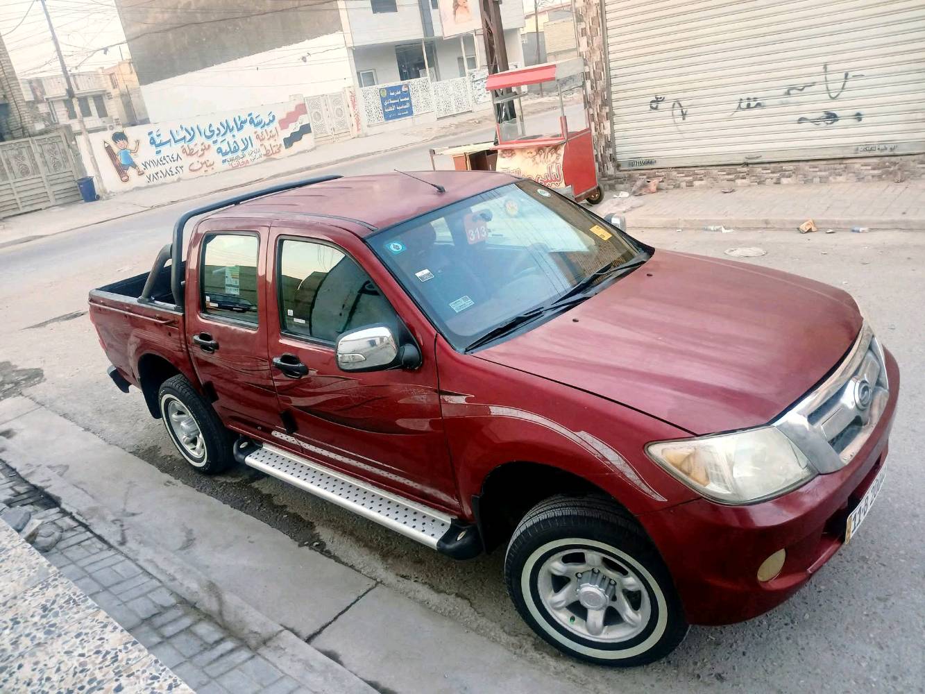 السلام عليكم البيع بيكم صيني موديل ٢٠١٢ رقم بغداد نكليزي تحويل مباشر سنوية ال ٢٠٢٩ كير محرك اكسل شاصي مكفوالة تبريد شغال مكان السيارة بغداد العبيدي ***********