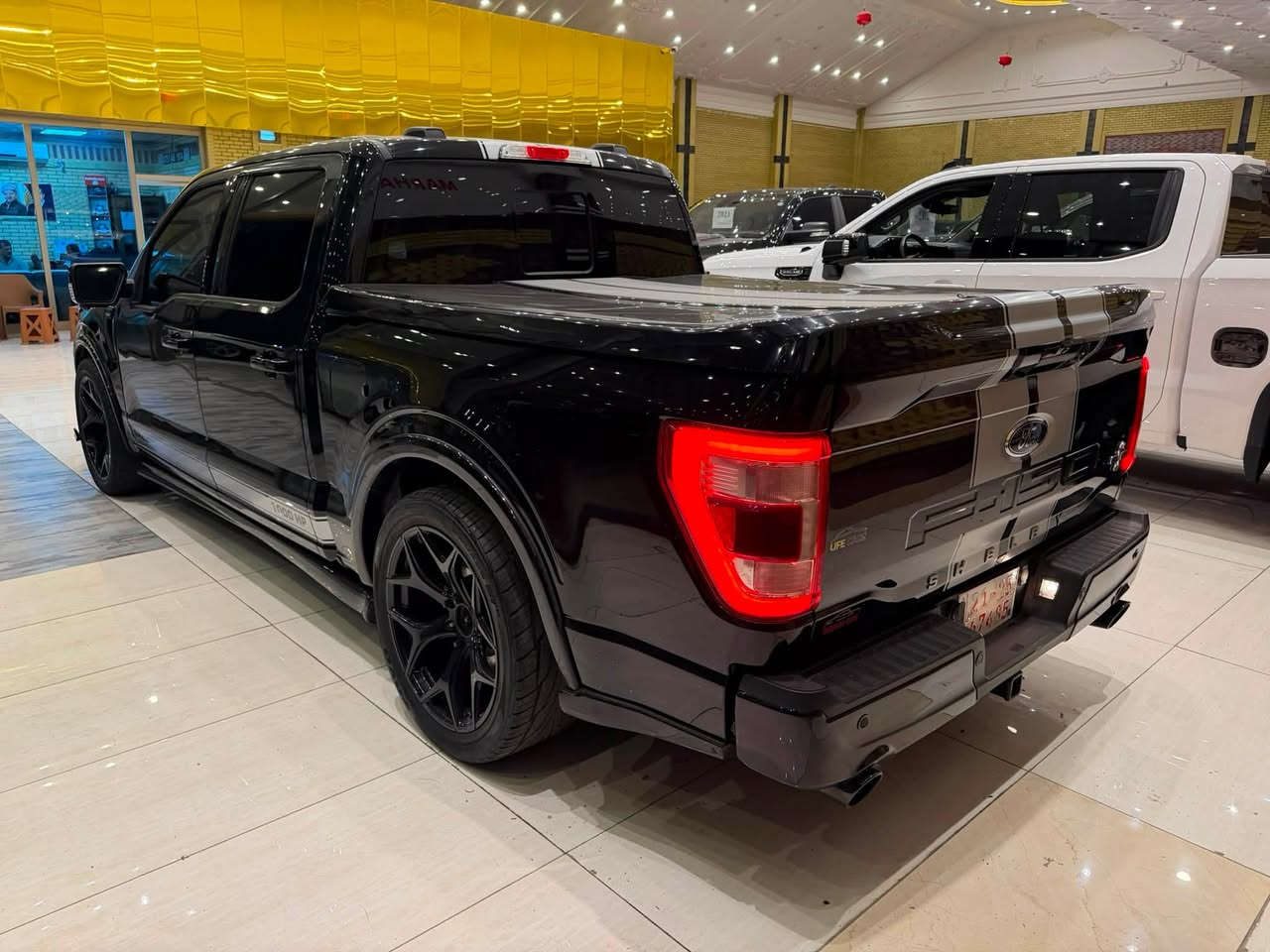 MARHABA CARS ERBIL
——————————
BRAND : FORD F150
CLASS : SHELBY SUPER SNAKE 1000HP
ENGINE : V8 - 5.0 SUPERCHARGED - 4x4
STATUE : 3 PART PAINT ٣ قطعة صبغ
YEAR : 2023
PRICE : $
COUNTER : 11,000 MILE
IMPORTING : وارد امريكي
ADRESS : Erbil , أربيل شارع ١٠٠م صف دائرة گمرگ
FOR IFORMATION CALL US :
MARHABA CARS 
 📞 : ***********
