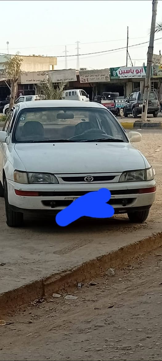 السلام عليكم كورلا للبيع موديل 93 رقم بغداد انكليزي سنويه 2032 كير محرك خير من الله سياره بأسمي تحويل ثاني يوم 
عنوان واسط العزيزيه السعر 45 مامتواجد ع نت 
***********
