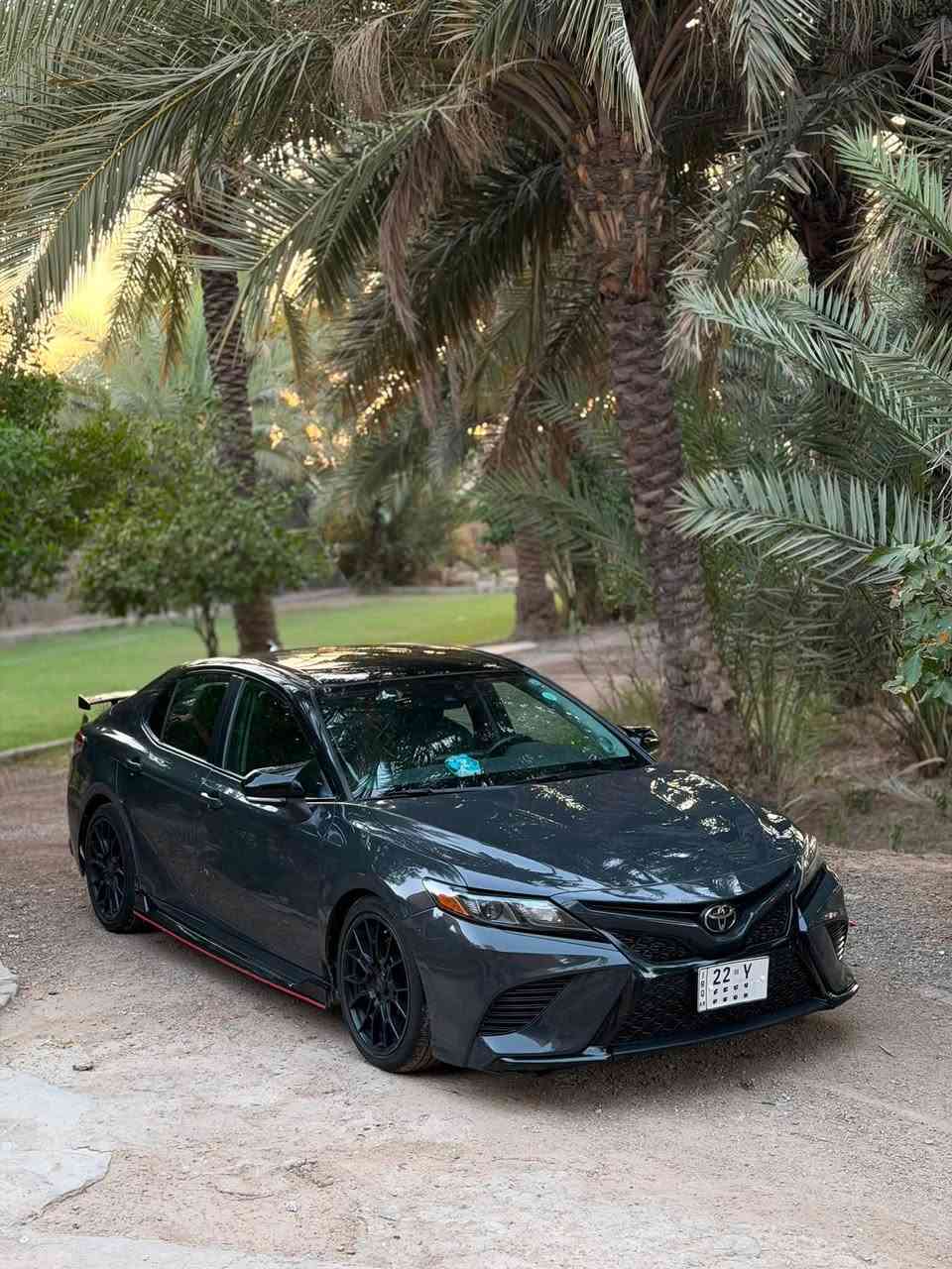 السلام عليكم 
كامري TRD 2023
6 سلندر 3500 
لون مميز 
ماشية ٥٩ الف كيلو وليس ميل
رقم اربيل بأسمي شخصياً
حادث سطحي جاملغ وباب صبغ بدون دواخل
بجم كبس صور الحادث مرفقة
مواصفات الـ TRD معروفة
سبايدر وشنايزرات بلادية 
اكزوز رياضي بلادي 
داخل احمر ودشبول خياط احمر أحزمة باللون الاحمر بلاد
جنح خلفي 
ختم الـ TRD بكل مكان 
رادارات امامي وجانبي وحساسات خلفية
السعر 225 $ 
مكاني بغداد الكرخ 
*********** واتساب واتصال.

