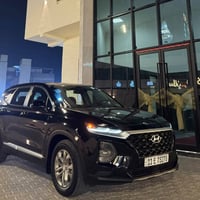 👋🏻 HYUNDAI SANTAFE  هونداي سنتافيا  موديل 2020  اللون Black 🖤 الممشى 7...