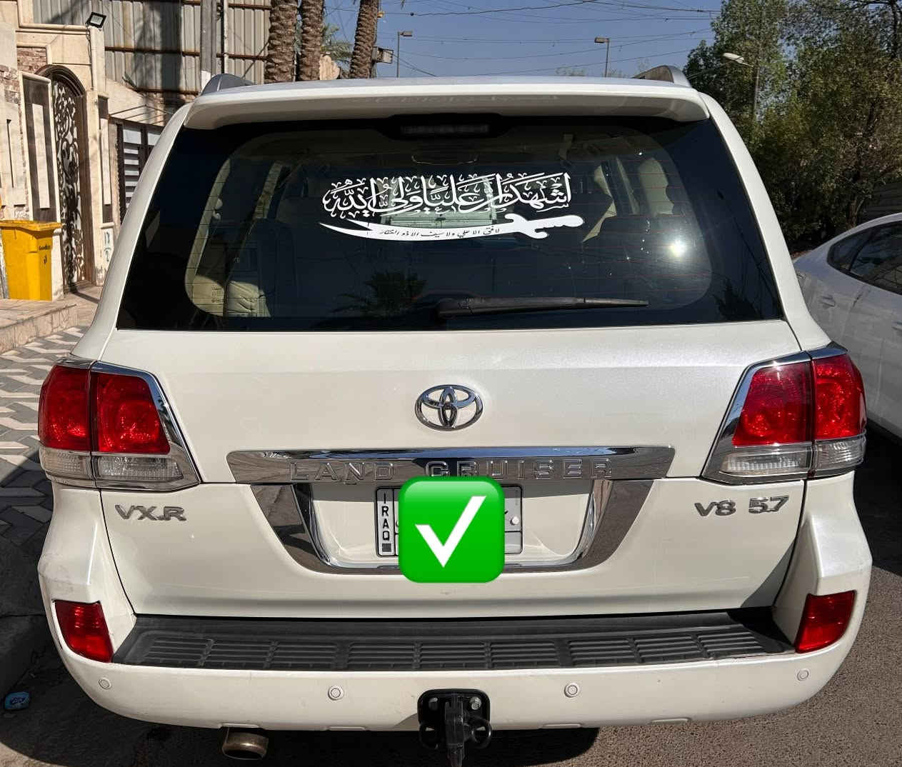 لاندكروز ستينية • محرك V8 • رقم بغداد