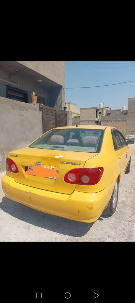 السلام عليكم.. كورلا نحله تكسي بغداد انكليزي.. للبيع..ليبل واحد  موديل 2008 امريكي حادثه قفل جنطه. ورصعه بالقماره... بأسم صديقي..( تبريد ثلج) ... (كير) خير من الله.... .( المحرك) لاينقص ولايبخر.... بس صوت اتفيلس او رواجز..... مصفره (هيئه وغرامات) .. السعر (58 $) بيه مجال... شرط التحويل***********
