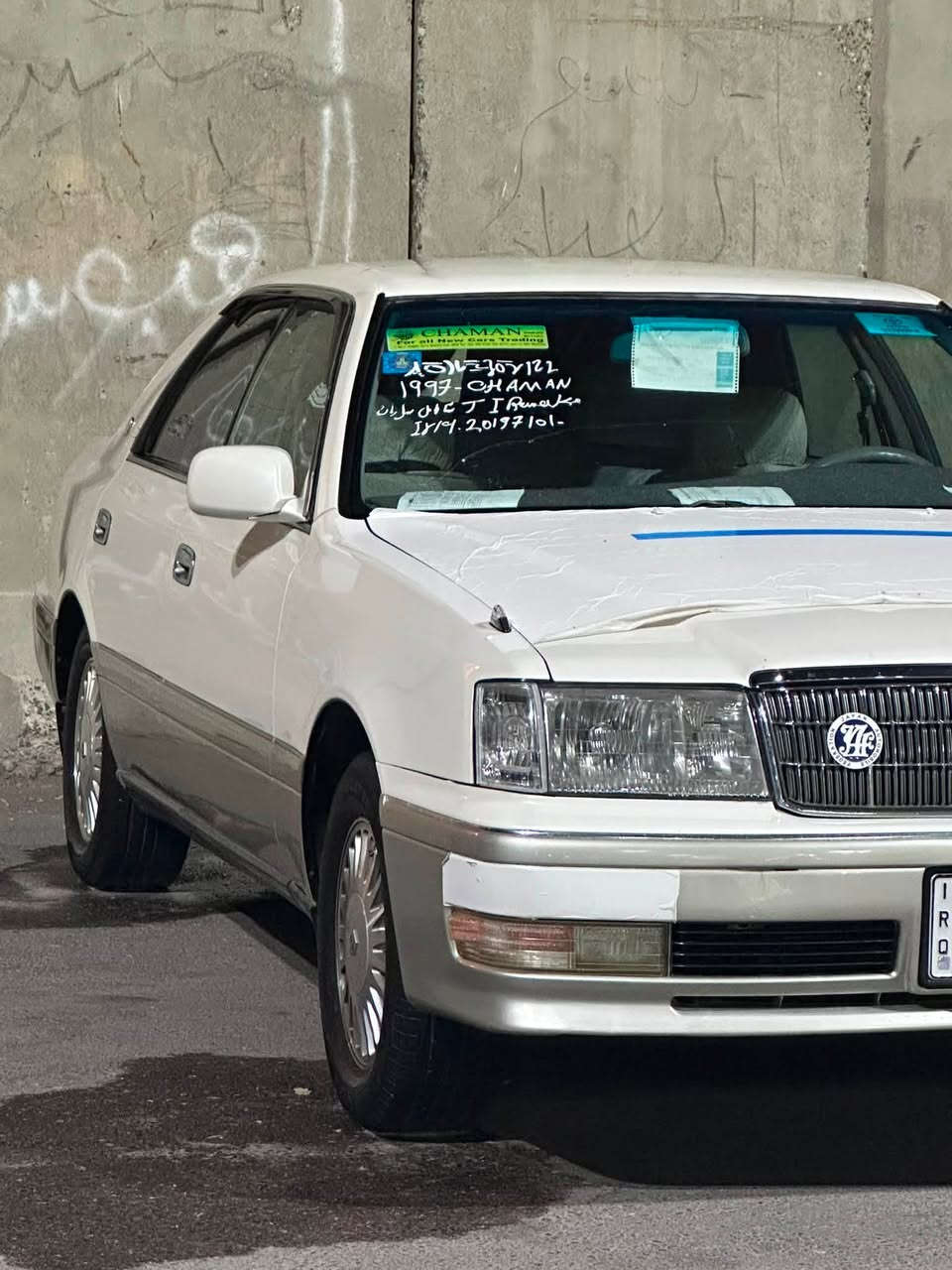 سياره راس الثور 
الموديل 1997
كرستال اصل 
مكينه 3000فيشتين
كفاله عامه من نقل من ضربه
من كص السياره بسمي التحويل 
ثاني يوم سنويته تنتهي 2031￼ للبيع
السعر على الخاص ***********
العنوان بصره ابوالخصيب
