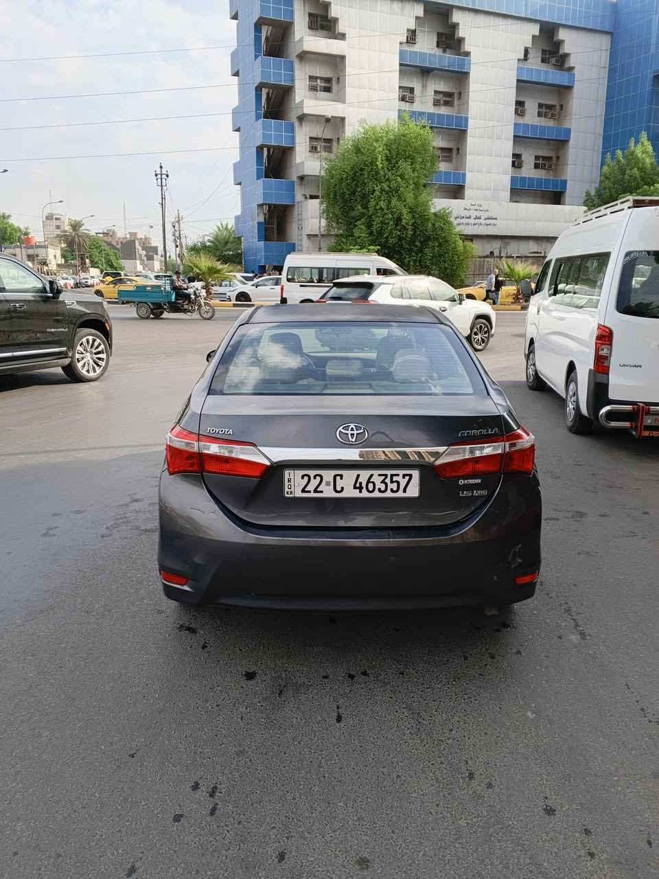 كورولا خليجي • ٢٠١٥ • رقم اربيل