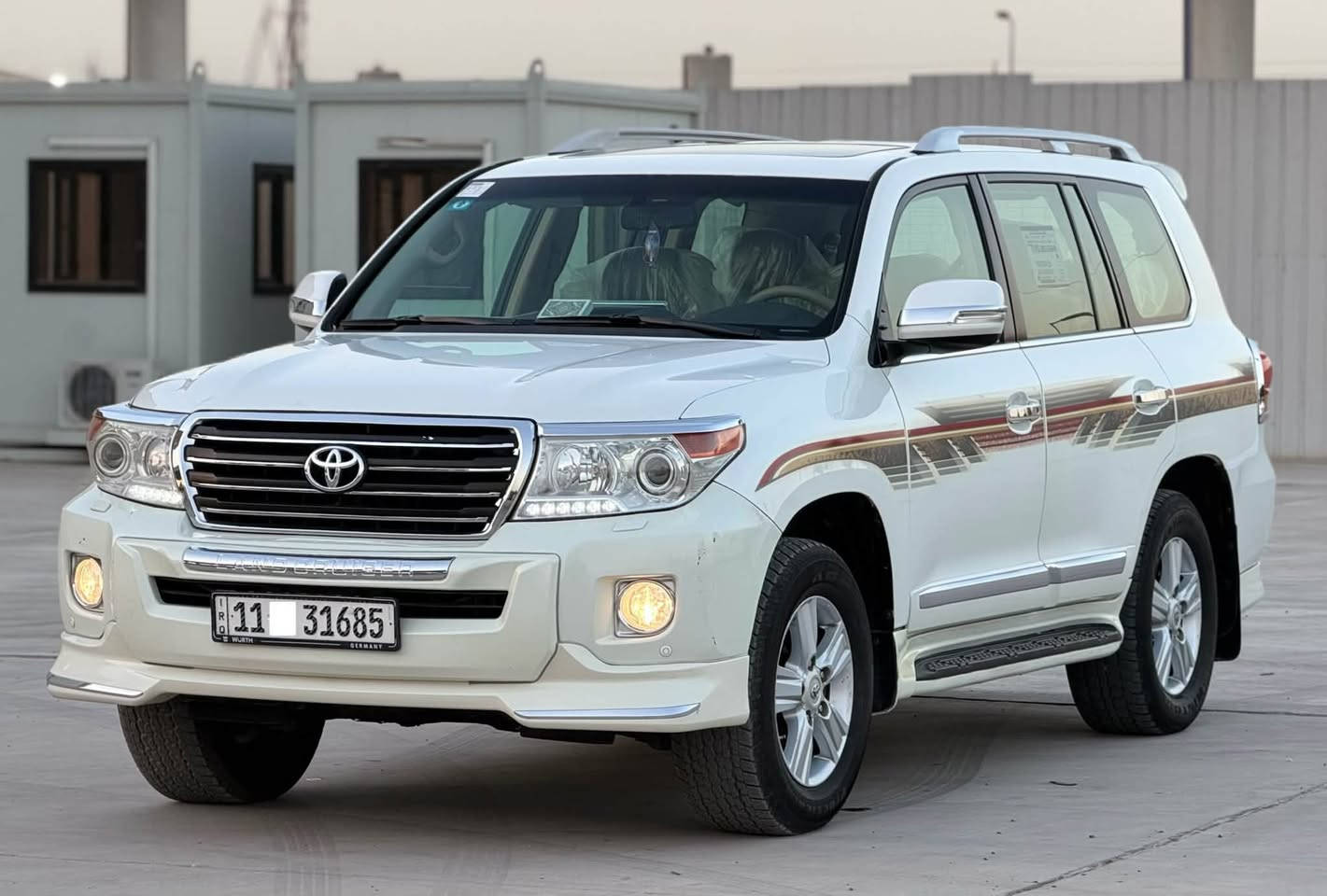 🚘 LAND CRUISER G.XR 🚘
تويوتا لاندكروزر مديل 2012 بريم اصلي محرك 6 سلندر فول مواصفات بصمة. فتحة. طفاية حريق. 3 قطع تبريد. مناخ منفصل. تحديد مسار. مثبت سرعة. مانع انزلاق. فورويل. مقاعد كهرباء. مري كهرباء. حساسات امامي + خلفي. نقطة عمياء + مواصفاته آخرى 
السعر : 29.000$
للأتصال : ***********
العنوان : بغداد البياع
