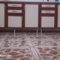 كاونتر مرمر • ٨أبواب • جديد نضيف