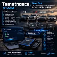 Temetnosce V1.0.0 • مزامنة FCA • J2534 OBD2