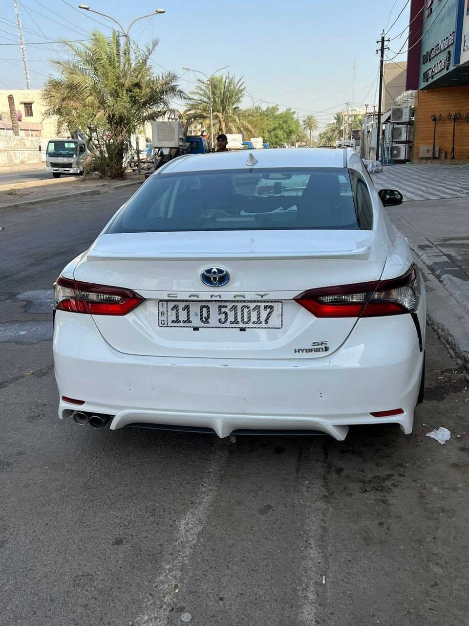 السلام عليكم 
كامري موديل 2023 
وارد كندي. هايبرد 
مواصفات se
سلايد , كشنات كهرباء , تشغيل عن بعد 
سياره نضيفه 100٪ وكير ومكينه نضيفه جدا
ضربتها مال كندا موضح بالصوره
ماشيه 65 الف ميل
السعر  205 
استفسار اتصل الرقم 
***********
مكانها السيديه
