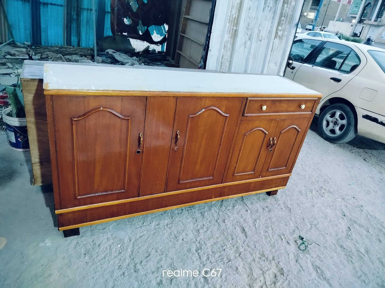 بوفيه صاج • ١م٨٥سم • ارتفاع ١م