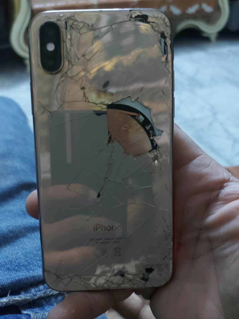 آيفون XS • ٦٤ جيجا • شاشه بدله