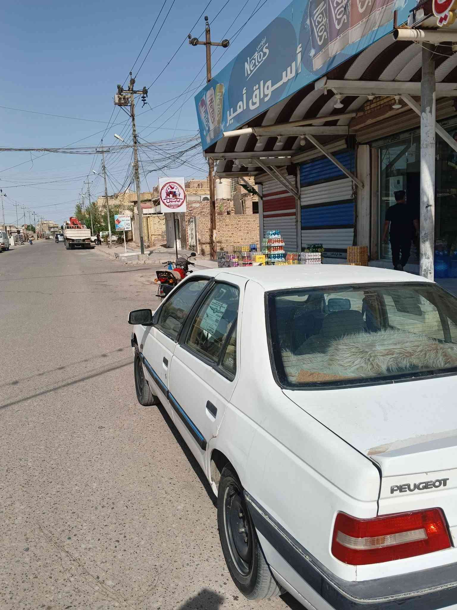 بيجو 405 موديل 14 للبيع
سياره حاهزه كير محرك جديد قبل فتره شاده ايساكو

السعر 38 للأستفسار ***********

رقم بصره انكليزي بأسمي مكان السياره العماره الماجديه
