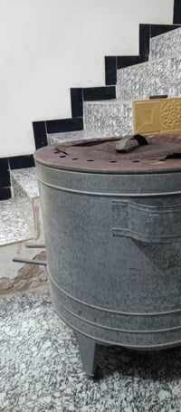 تنور • بدون غاز • يخبز يخبل