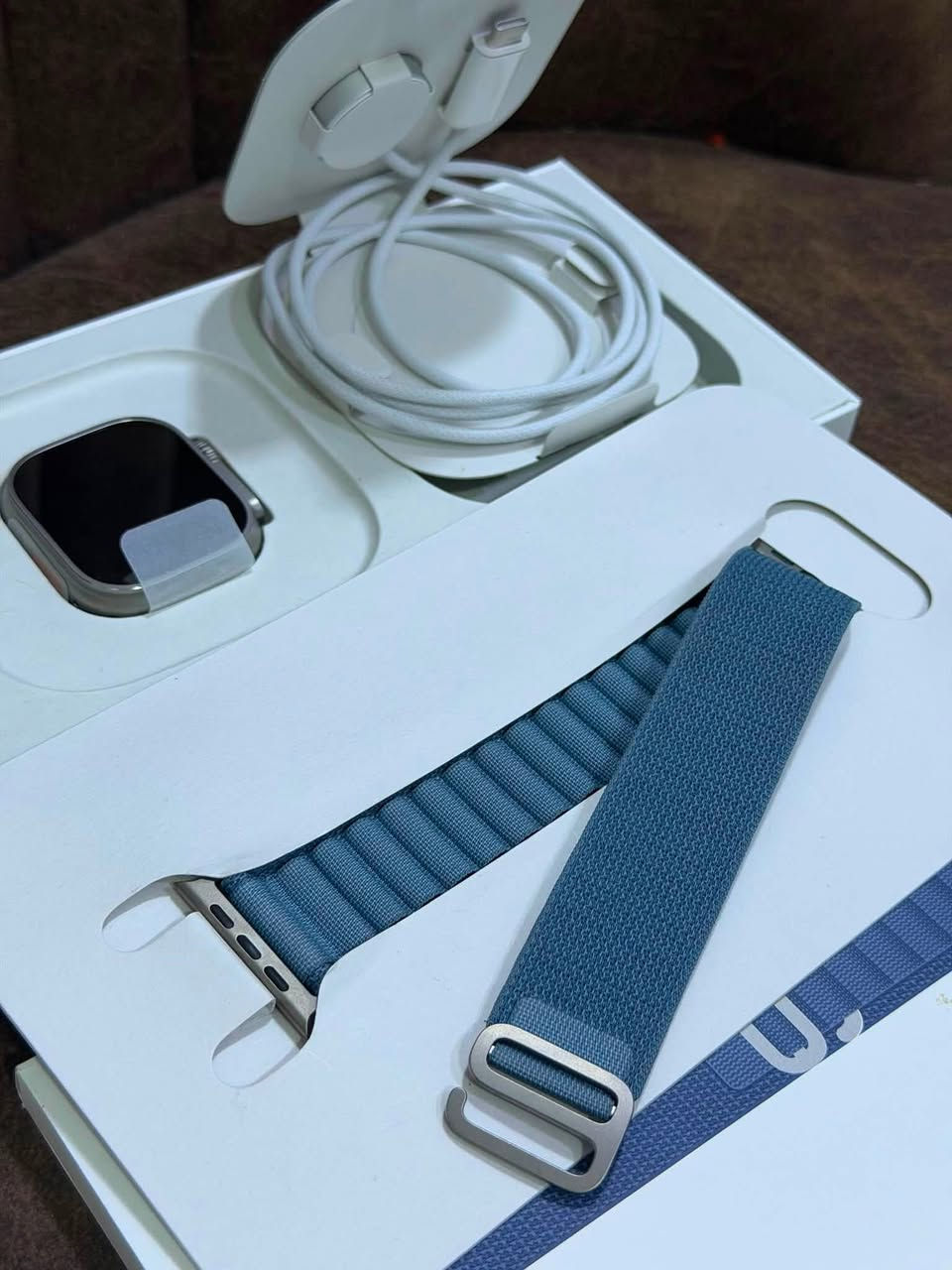 ساعه أبل ⌚️♟️🔥
Titanium  3️⃣ 
اخر اصدار

اللترا  3️⃣ التيتانيوم  الطبيعي
حجم  4️⃣9️⃣  ⛩️
               بطاريه  1️⃣0️⃣0️⃣🔋

            نظافه           1️⃣0️⃣0️⃣💯💯

                 ذاكرة  6️⃣4️⃣  💾👉🔥🔥
مستخدم ايام  👉👉👉
‎مركز سيمو المايسترو دورة شارع الصحه
👉👉***********
اتصال 📞واتس اب /للحجز 
توصيل لكل العراق
تابعني 👉 حتى تشوف كلشي حلو👉👉
