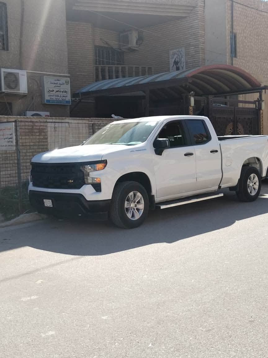Silverado: شوفرليت سلفرادو 2023

رقم الهيكل (VIN) الذي قدمته: 1GCRAAEDXPZ316758 يعود إلى مركبة شيفروليه سيلفرادو 1500 موديل 2023. إليك بعض التفاصيل الرئيسية المتعلقة بها:

🛻 تفاصيل السيارة:
 • الشركة المصنعة: Chevrolet
 • الطراز: Silverado 1500
 • سنة الصنع: 2023
 • نمط الهيكل: شاحنة بيك أب (Crew Cab/Regular Cab حسب النسخة)
 • الدفع: دفع خلفي (RWD)
 • المحرك: 5.3L V8 (أو حسب النسخة، يمكن 
 • بلد التصنيع: امريكا 
 • ماشية ٣٨ الف مايل
• السيارة دخول جديد – بدون رقم وصلت للعراق ٢٥/٥/١  
• تترقم في جميع المحافظات العراقية
 موجوده في الدوره شارع ٦٠ بغداد السعر ٢٢٠$ ورقة  ،  الاتصال على هذا الرقم 
  رقم الموبايل ***********

📞 للتواصل:  ***********
