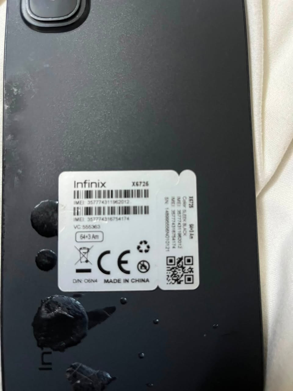 انفنکس X6725 • ٦٤ جيجا • بطارية ٥٠٠٠