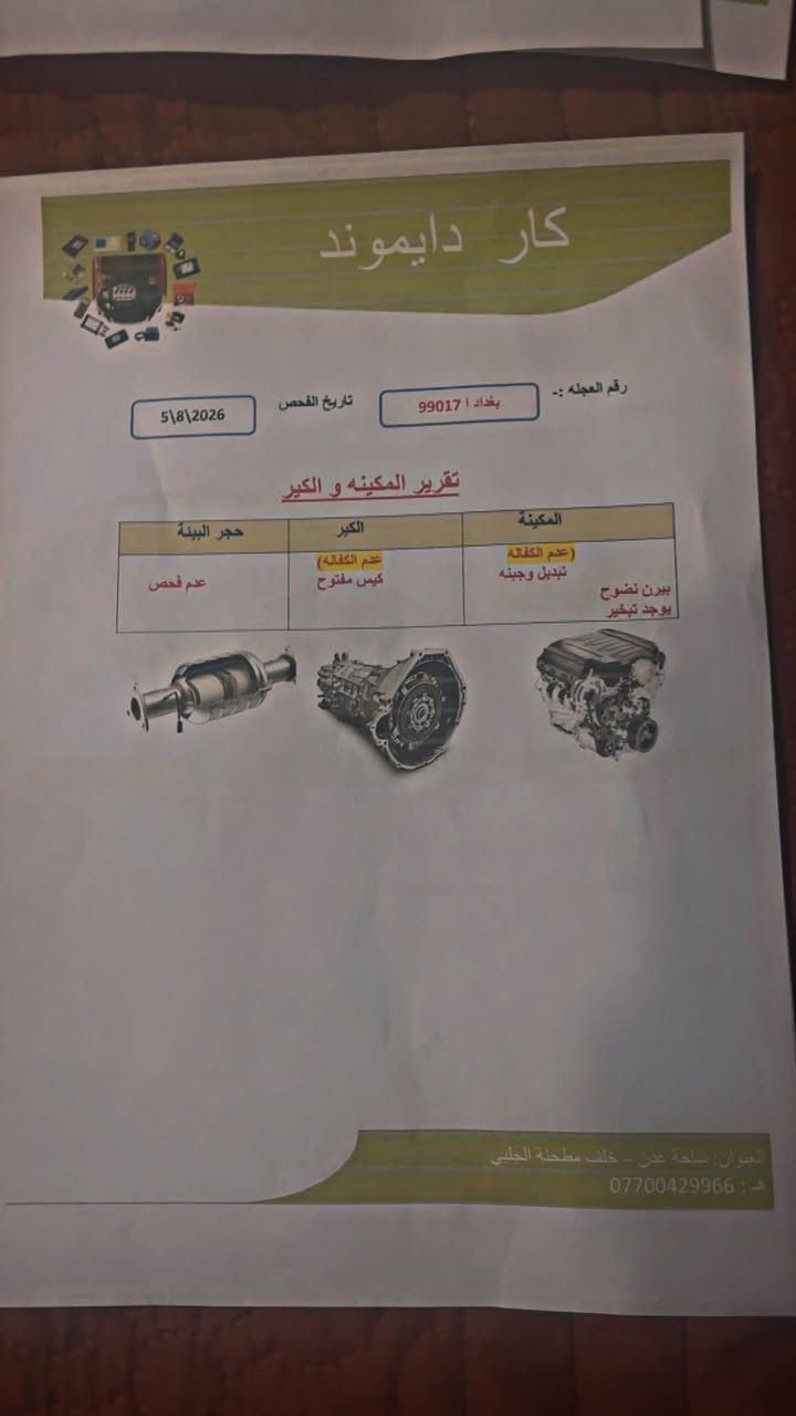 سنتافيه مديل ٨ ناشر وياه السونر السياره جاهزه على آخر حبايه ربع متصرف عليه السياره بدون مواصفات السعر المطلوب بيه ٨٣ بيه مجال للطيبين  
***********

