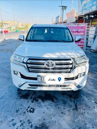 لاندكروز اللبيع موديل 2017 فطيم  مكفوله السياره  رقم اربيل بسمي حزه وف...