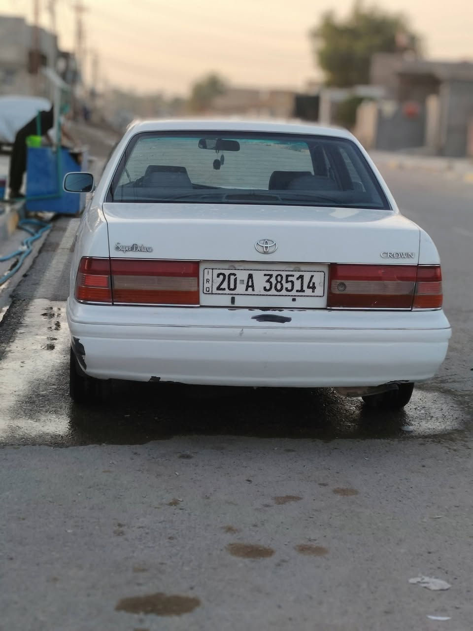 السلام عليكم للبيع راس الثور
موديل 1997 رقم ديالى بأسمي شخصياً تخم تاير باتري كله جديد تبريد تدفأه كله شغال كهربائيات كلها شغاله محرك وكير واكسل كفاله بدون ضربه السياره بيها صبغ حزام تجي تكلب وتشوف وترايك وين ميعجبك
السعر 100  وبيها مجال
العنوان ديالى المقداديه
للأستفسار ***********
