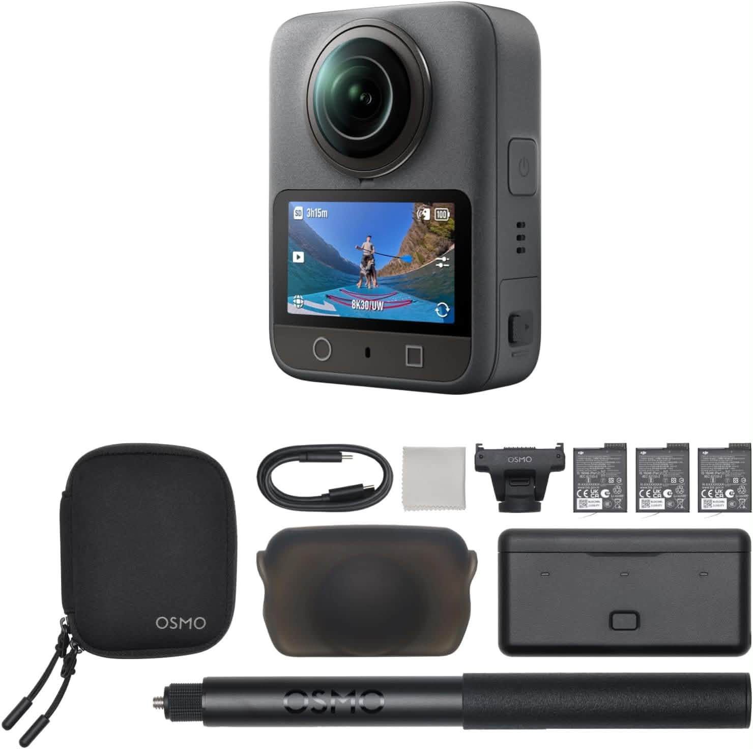 كاميرا Dii osmo 360 combo جديدة فقط متصور بيها مرتين لغرض التجربة يعني على شحنة الشركة وكامل ملحقاتها كما في الصور السعر 650 الف وبيها مجال 
للتواصل خاص او واتساب ***********
